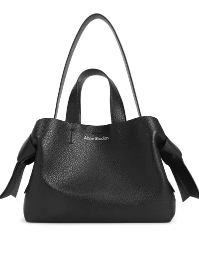 Acne Studios Textured Grained Leather Shoulder Bag