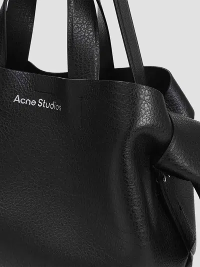 Acne Studios Textured Grained Leather Shoulder Bag