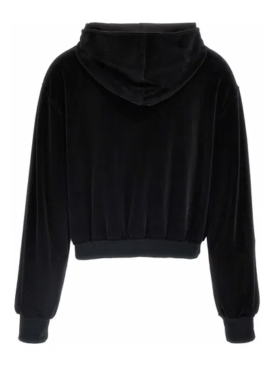 Dolce & Gabbana Logo Embroidery Chenille Hoodie