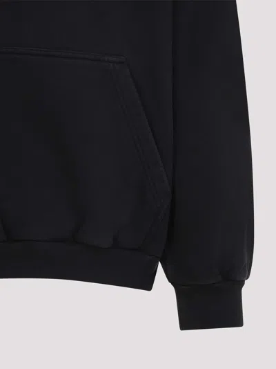 Balenciaga Relaxed-fit Cotton Hooded Sweatshirt With Design