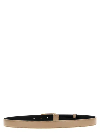 Tom Ford Palm Leather Belt In Brown