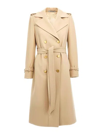 Tagliatore 'luanne' Belted Double-breasted Coat