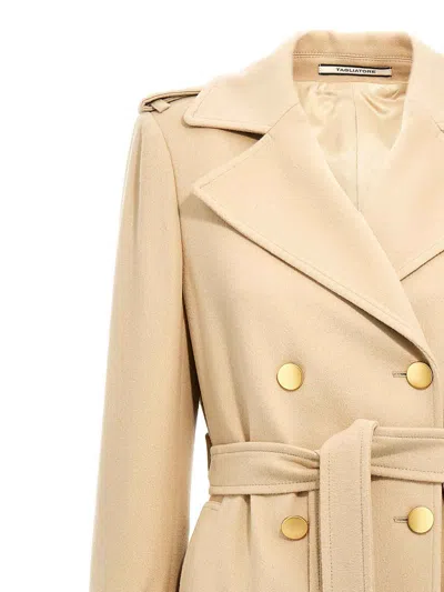 Tagliatore 'luanne' Belted Double-breasted Coat