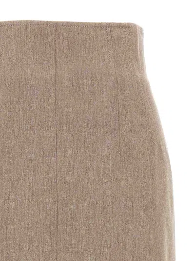 The Andamane Pencil Skirt With Slit