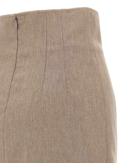 The Andamane Pencil Skirt With Slit