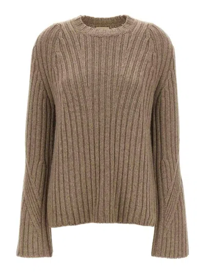 Khaite Calvin Sweater In Brown