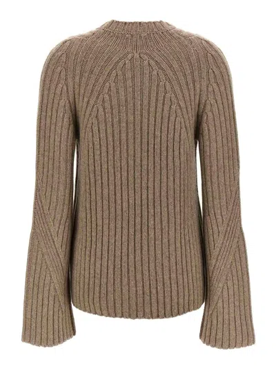 Khaite Calvin Sweater In Brown