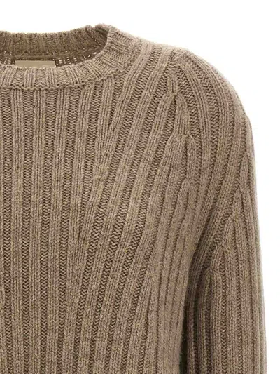 Khaite Calvin Sweater In Brown