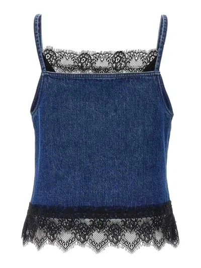 Off-white Lace 20s Slip Top