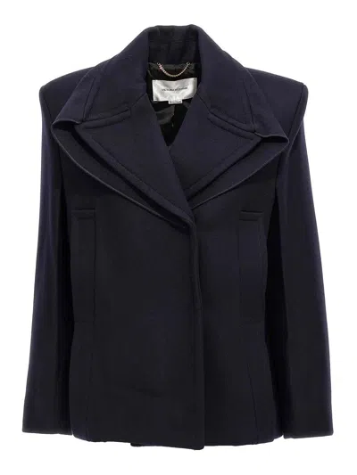 Victoria Beckham Pointed Shoulder Coat