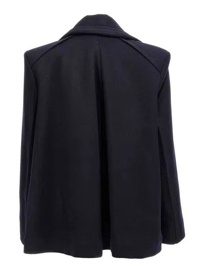 Victoria Beckham Pointed Shoulder Coat