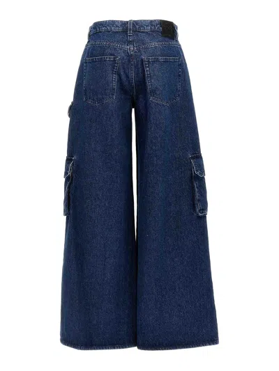 Off-white Cargo Wide Jeans