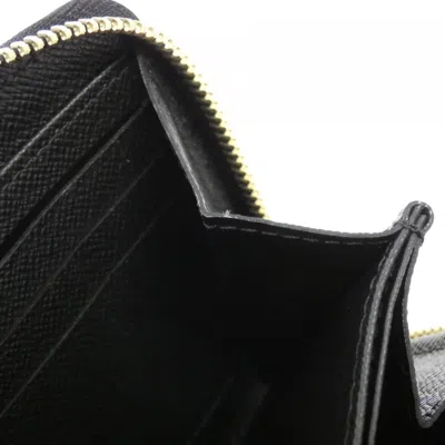 Pre-owned Louis Vuitton Blanc Coated Canvas Long Wallet (bi-fold) ()