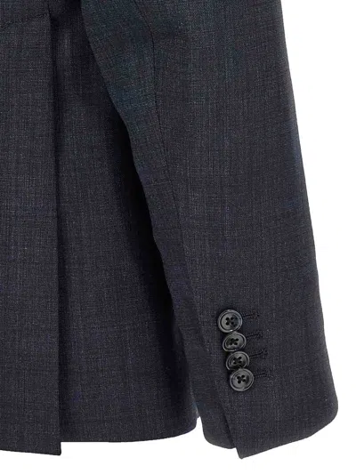 Tagliatore 'vesuvio' Single Breasted Suit With Notched Lapel