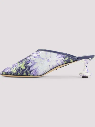 Loewe Toy 45 Sequins Mules Women