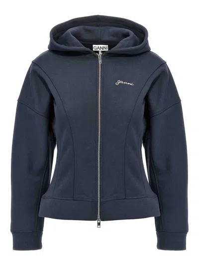 Ganni Sweatshirt With Logo