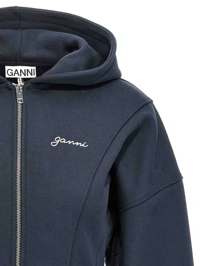 Ganni Sweatshirt With Logo