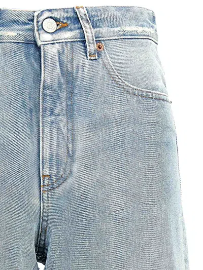 Mm6 Maison Margiela Mm6 By Maison Margiela Contrast Insert Jeans