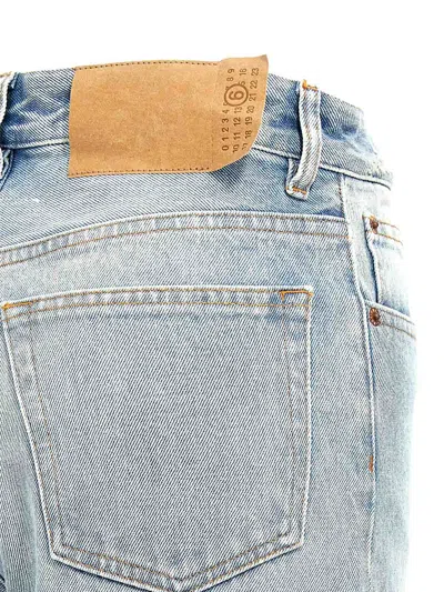 Mm6 Maison Margiela Mm6 By Maison Margiela Contrast Insert Jeans
