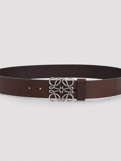 Loewe Chunky Anagram Adjustable Calf Skin Belt