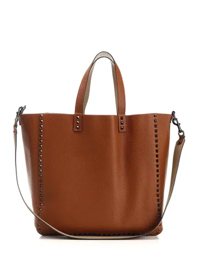 Valentino Reversible Rockstud Shopper