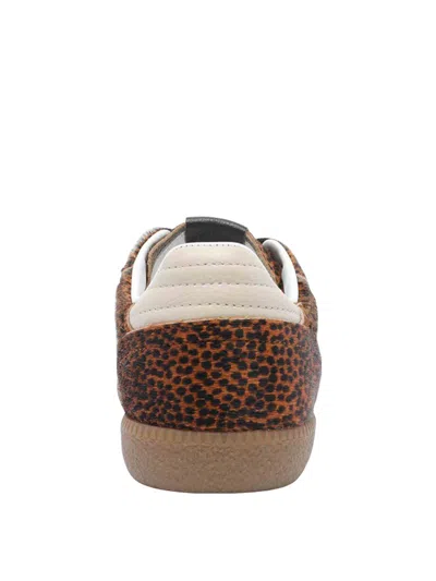 Alohas Womens Tb.490 Leopard-print Leather Low-top Trainers Soft Ta