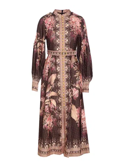 Zimmermann Illuminate Buttoned Midi Dress