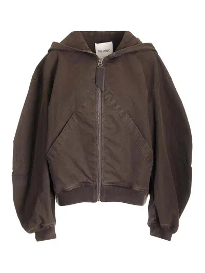 Attico Cotton Gabardine Bomber Jacket