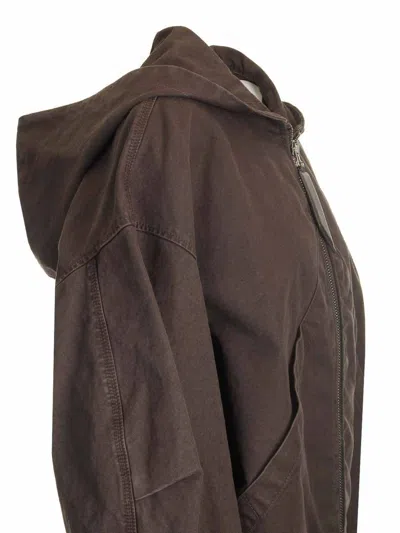 Attico Cotton Gabardine Bomber Jacket