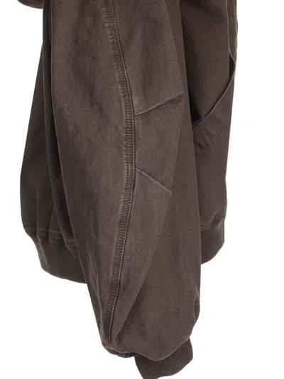 Attico Cotton Gabardine Bomber Jacket