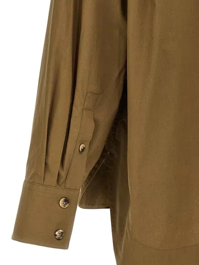 Khaite Tito Blouse In Brown