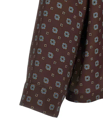 Moschino Couture Printed Silk Shirt