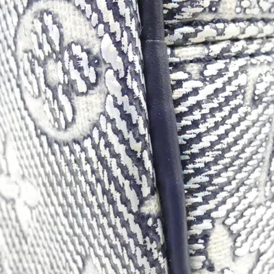 Pre-owned Louis Vuitton Blue Cotton Shoulder Bag ()