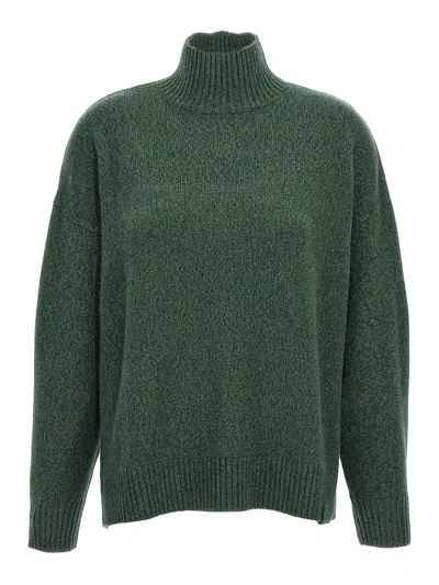 Victoria Beckham Cut-out Back Detail Knit Turtleneck