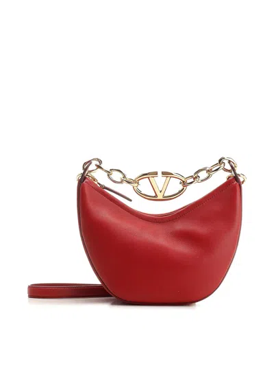 Valentino V Logo Moon Mini Bag