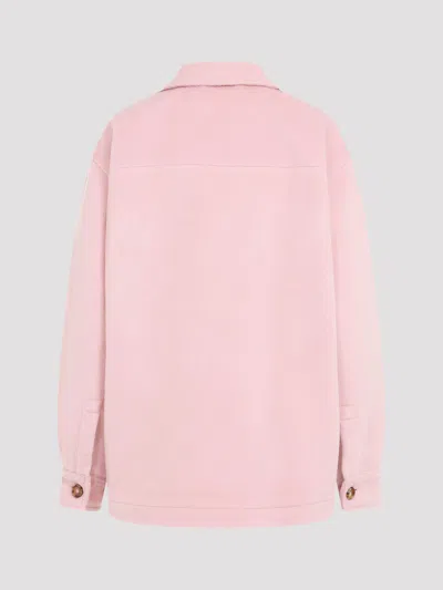 Marni Wool Short Coat In Pink