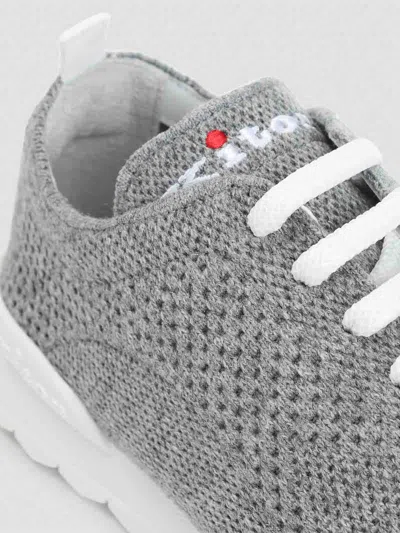 Kiton Fits Low-top Sneakers In Knitted Cashmere