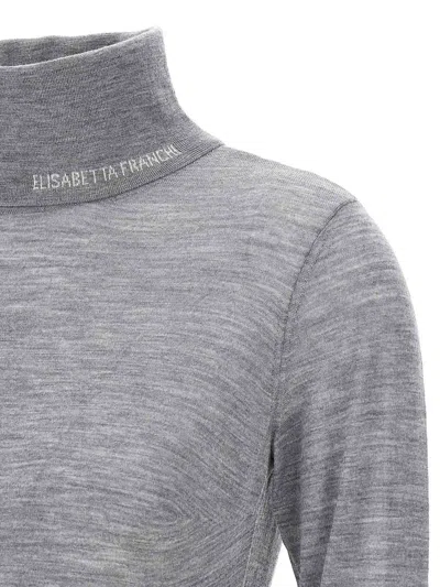 Elisabetta Franchi Turtleneck Long-sleeved Jumper