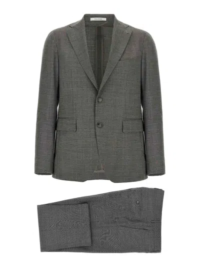 Tagliatore Plain Weave Tailored Suit