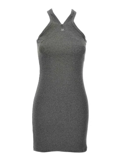 Courrèges Criss Cross 90s Mini Dress
