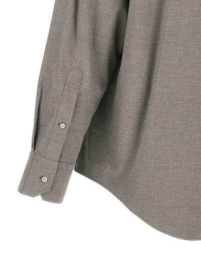 Thom Browne Shirt In Gray