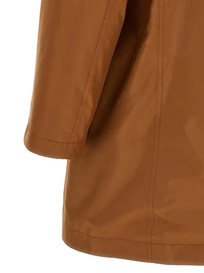 Pal Zileri Reversible Car Coat Front Pockets Long Sleeves