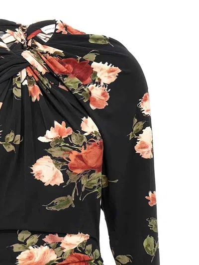 Magda Butrym '24' Draped Floral Mini Dress