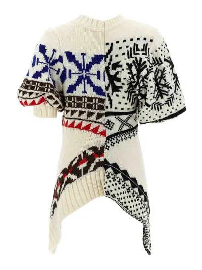 Sacai Jacquard Sweater