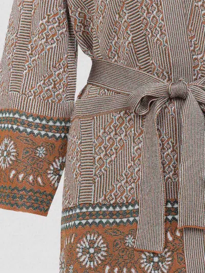 Valentino Viscose Cardigan In Neutral