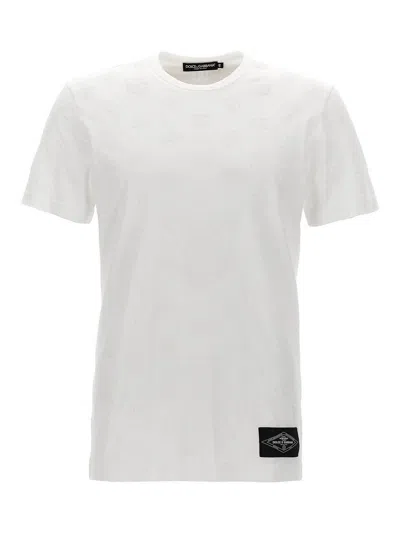 Dolce & Gabbana T-shirt All-over Flocked