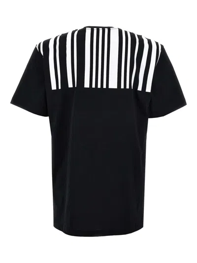 Moschino Barcode-print Cotton T-shirt In Multi