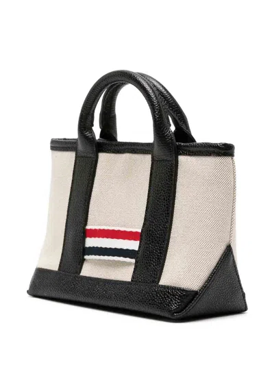 Thom Browne Mini Tool Leather Tote Bag