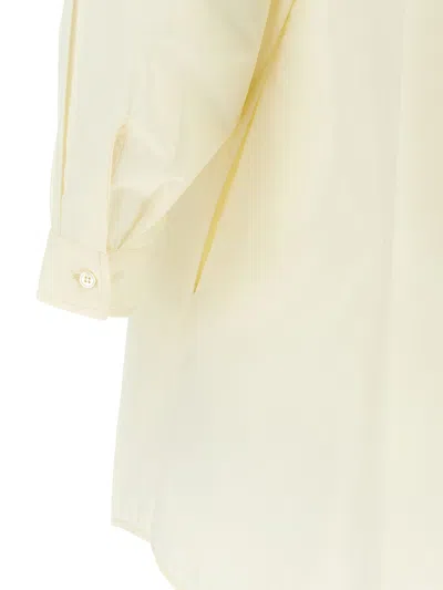 Mm6 Maison Margiela Mm6 By Maison Margiela Logo Print Chemisier Dress