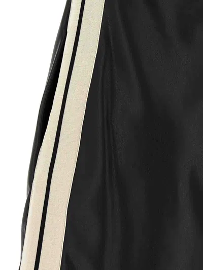 Palm Angels Leather Effect Track Dress
